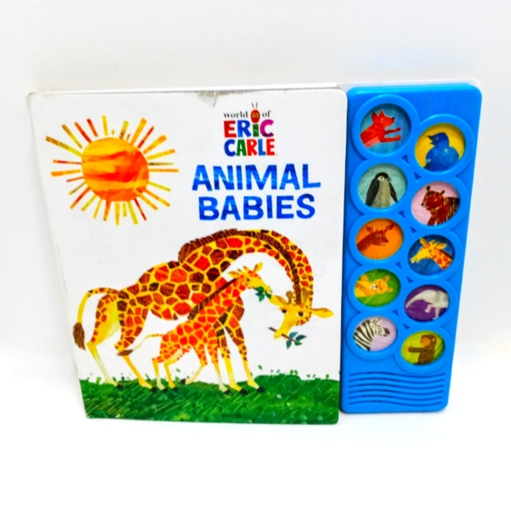 World of Eric Carle Animal Babies Interactive Board Book